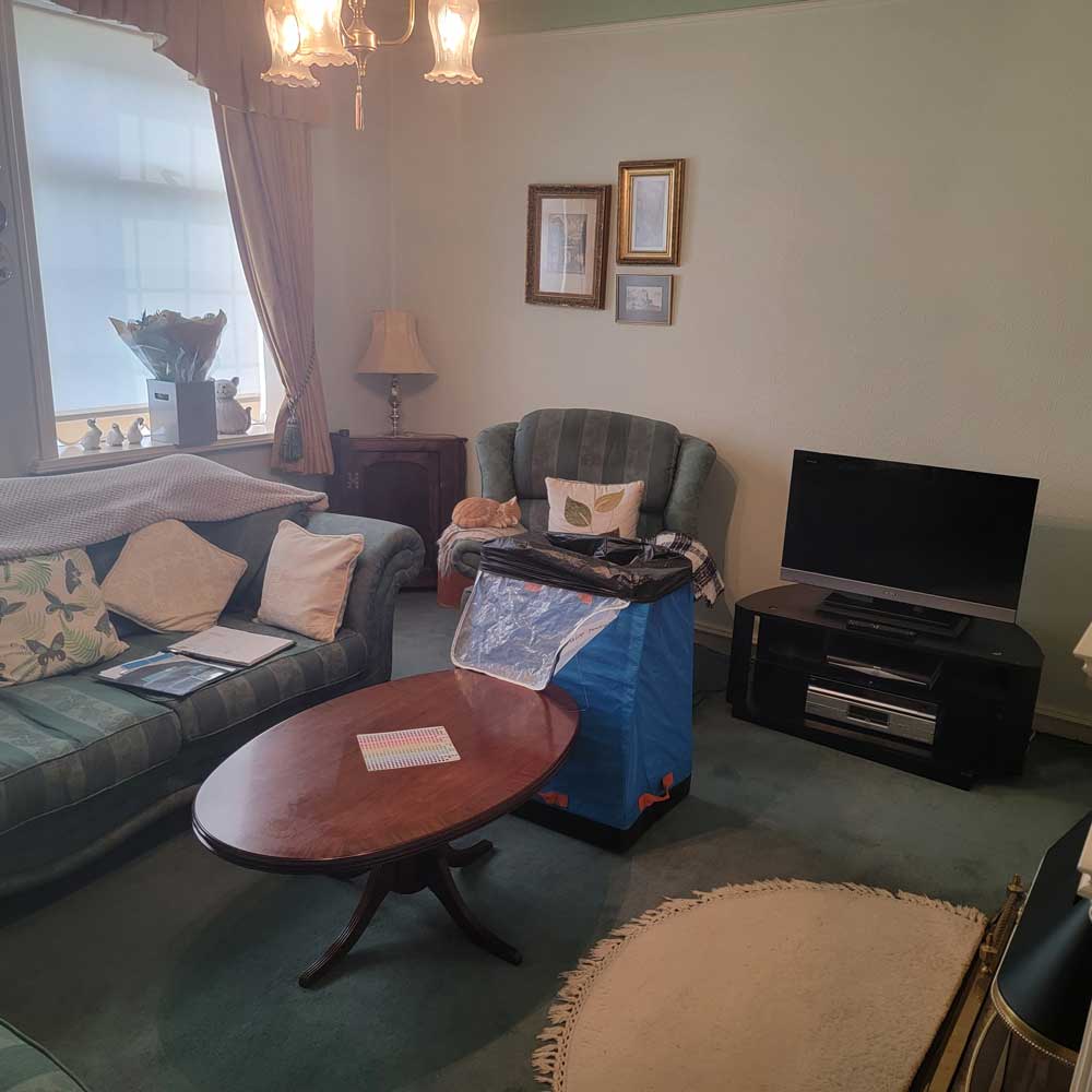 Living Room Clearance - Before